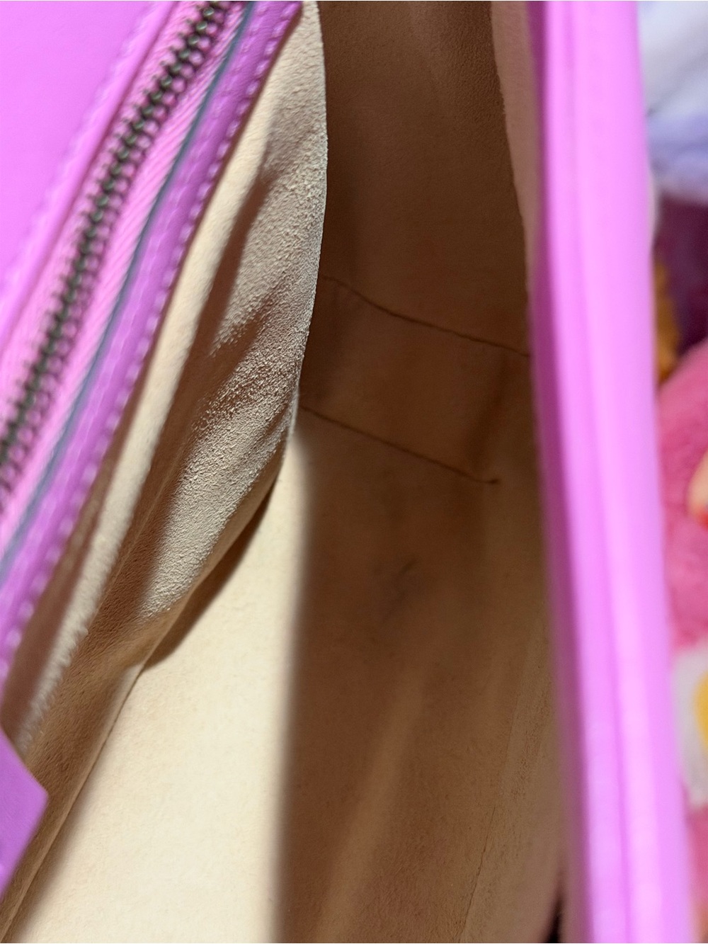Gucci Pink Quilted GG Marmont Shoulder Bag with Gold Hardware - Picture 14 of 17